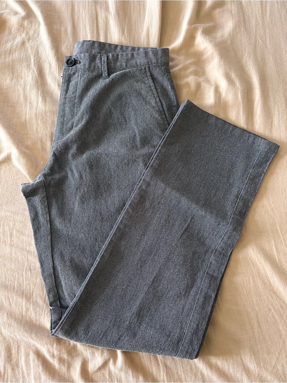 Calvin Klein Men's Gray Dress Pants